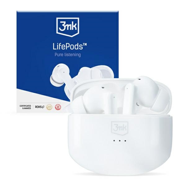 3MK LifePods wireless Bluetooth headphones with