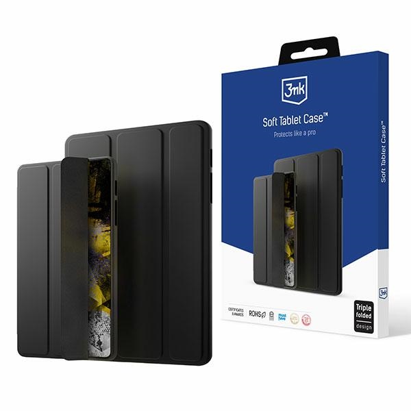 3MK Soft Tablet Case for iPad 10.9" 10th Generation, Black