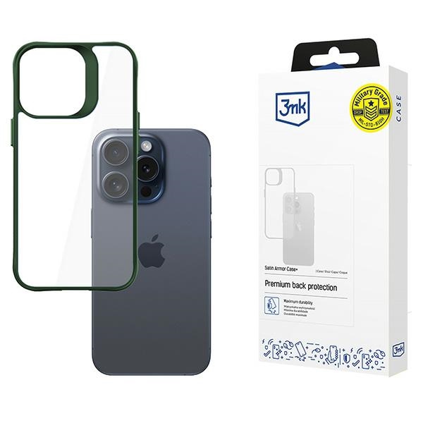 3MK Satin Armor Case + iPhone