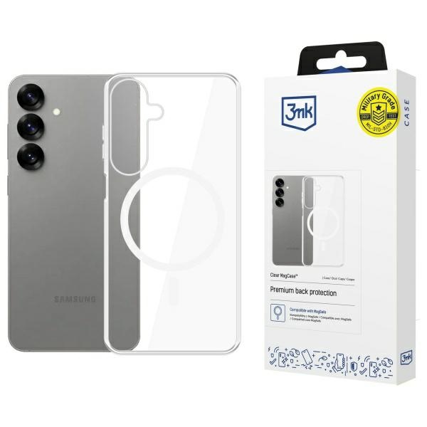 Etui 3MK Clear MagCase do Samsung Galaxy S25