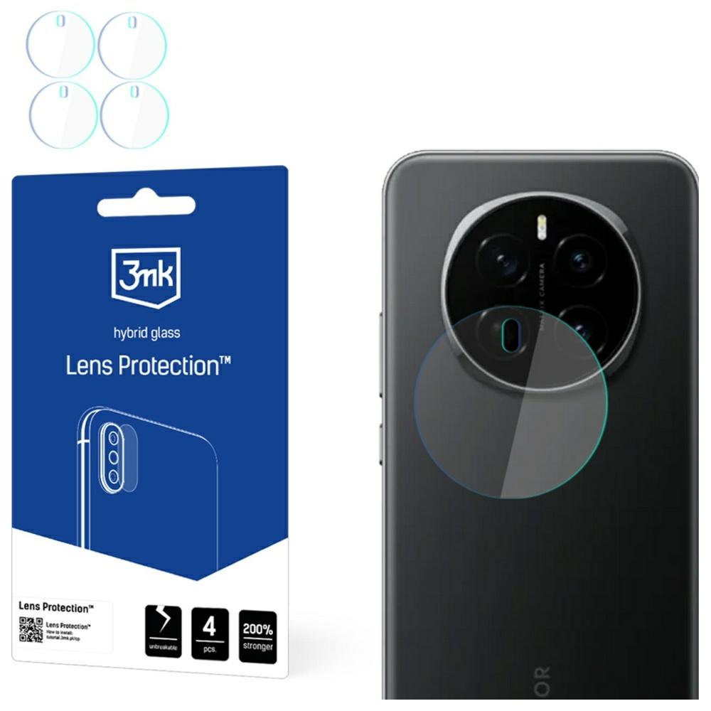 Lens Protection for Camera 3MK Protect for Honor Magic 7 Pro, 4 pieces