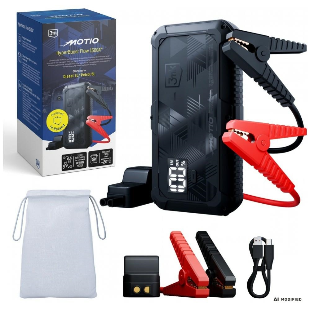 3MK Jumpstarter Powerbank Motio HyperBoost Flow