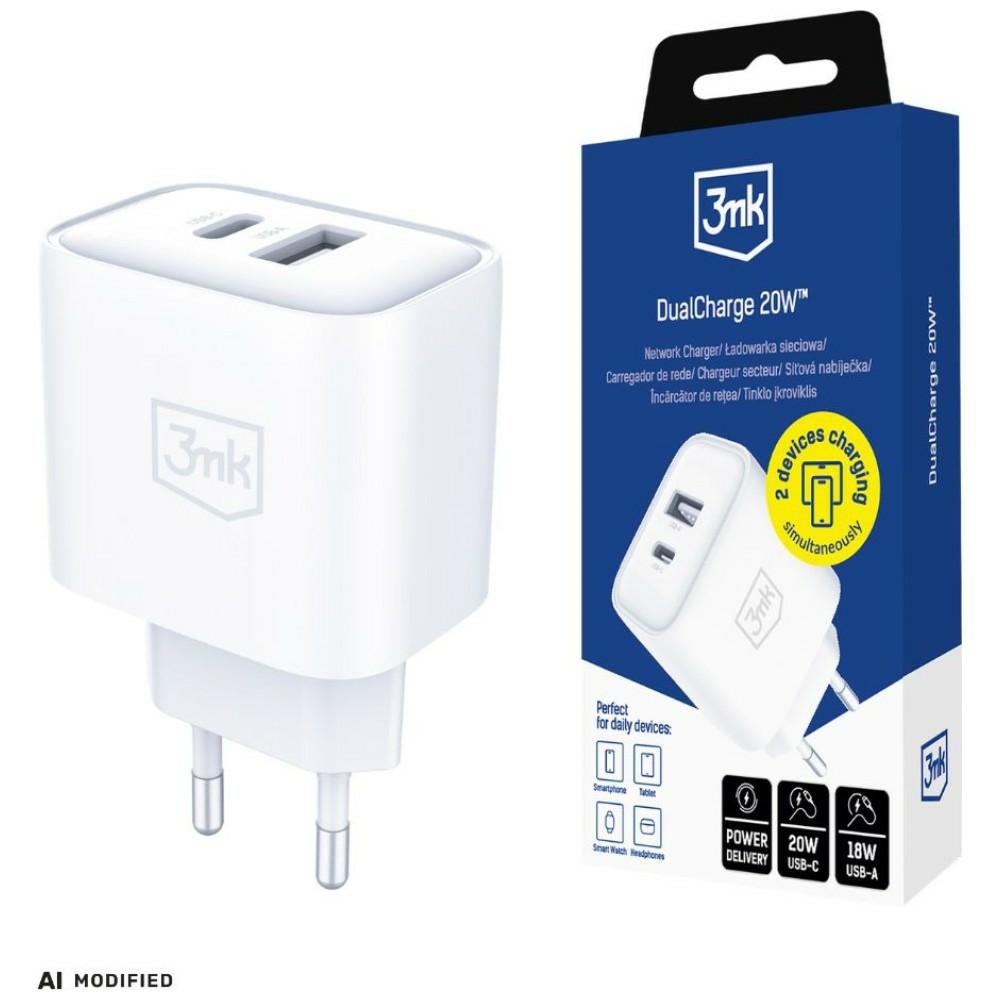 3MK DualCharge 20W PD3.0 QC