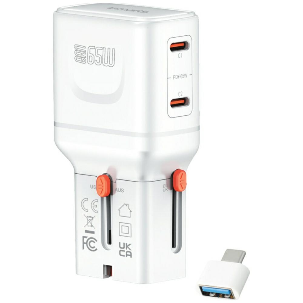 4smarts Travel adapter World Travel Adapter Nomad Pocket 65W white