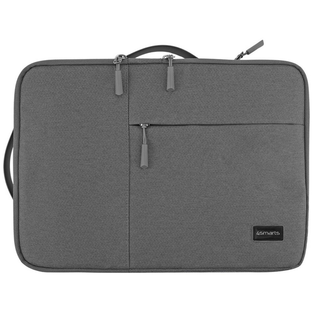 4smarts AirCushion Multi Sleeve 15-inch laptop bag, grey