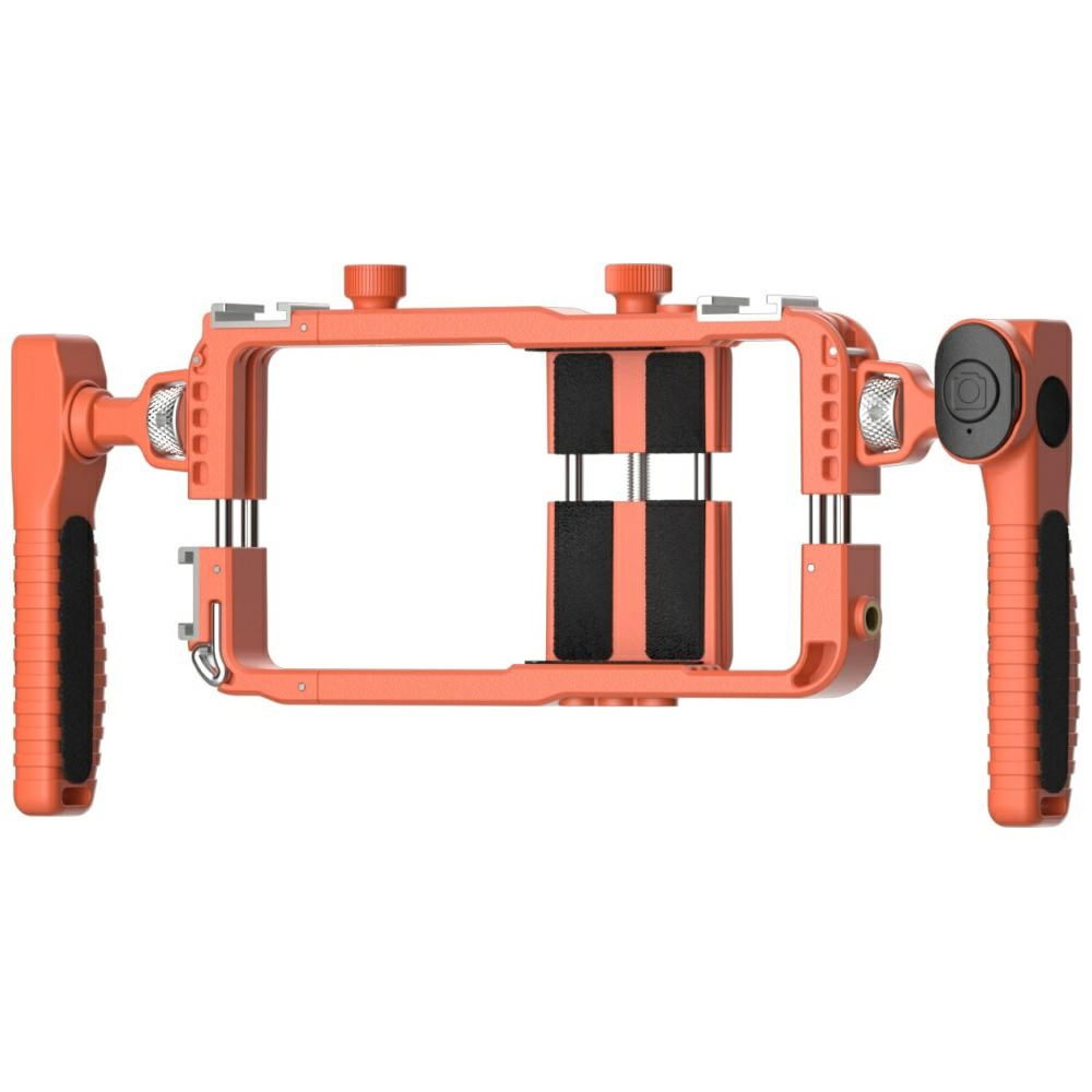 4smarts Universal smartphone video kit with wireless remote, orange