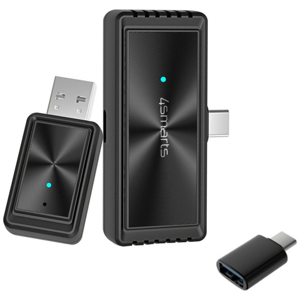 4smarts Car adapter transmitter Screen Mirroring CarPlay black