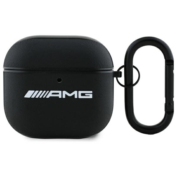 Mercedes AMG AMA4SLWK AirPods 4 cover, white/white, Leather, White Logo