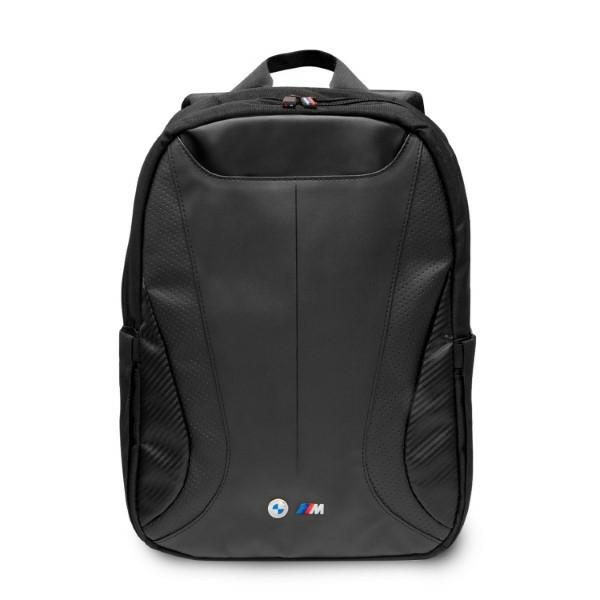 BMW BMBP15SPCTFK 16" black/black Carbon AND Leather Tricolor backpack