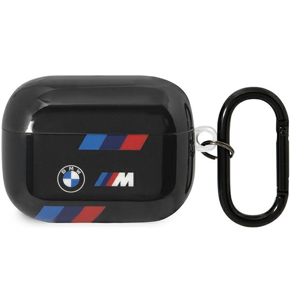 BMW BMAP222SOTK AirPods Pro 2 (2022/2023) cover black/black Tricolor Stripes