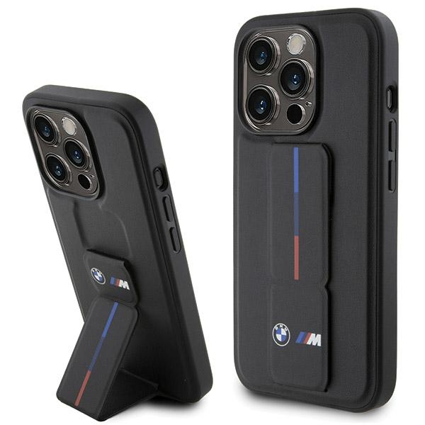 BMW BMHCP15L22GSLK iPhone 15 Pro 6.1" black hardcase Grip Hot Stamp