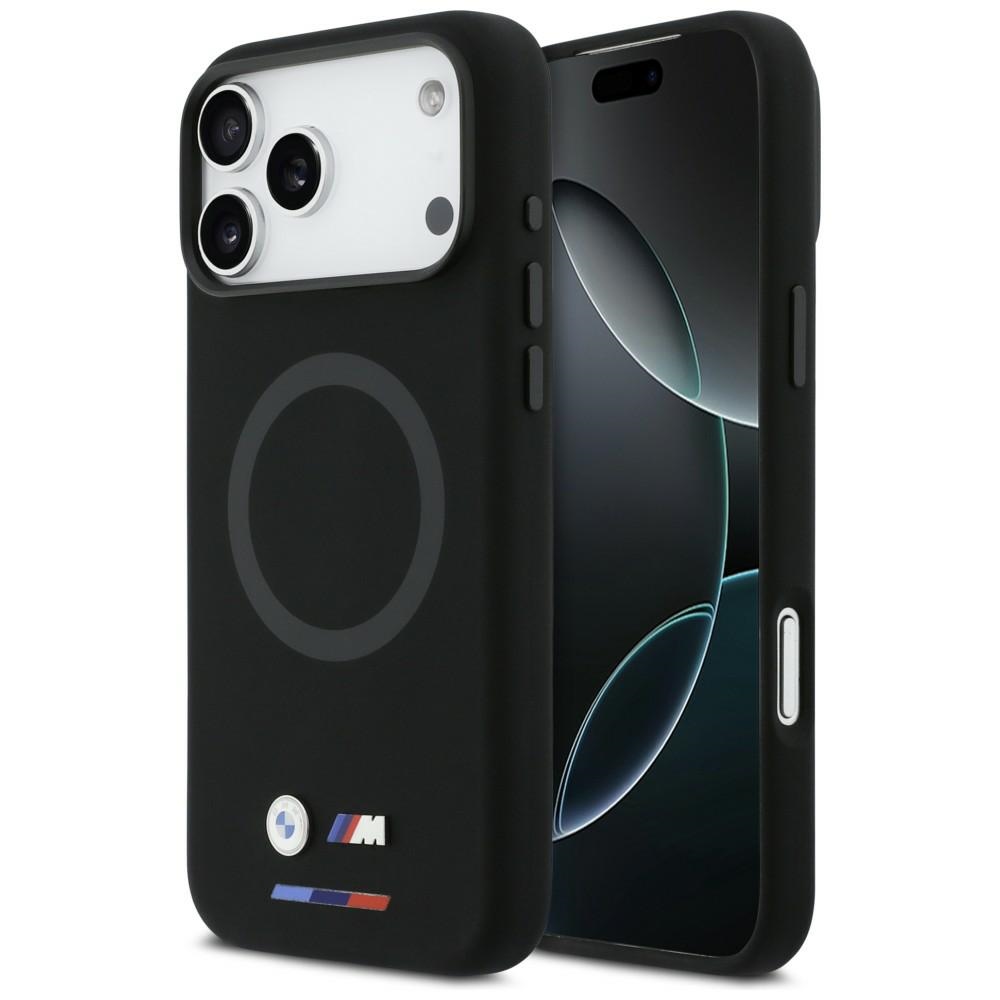 BMW Silicon Case with MagSafe Logo for iPhone 17 Pro Max / 18 Pro Max black