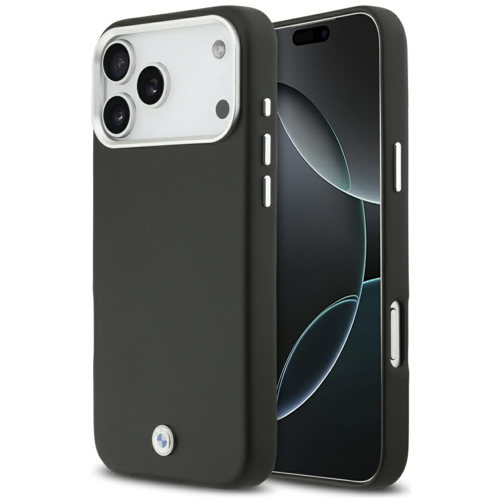 BMW Sign Full Wrapped Metal MagSafe Case for iPhone 17 Pro Max / 18 Pro Max black