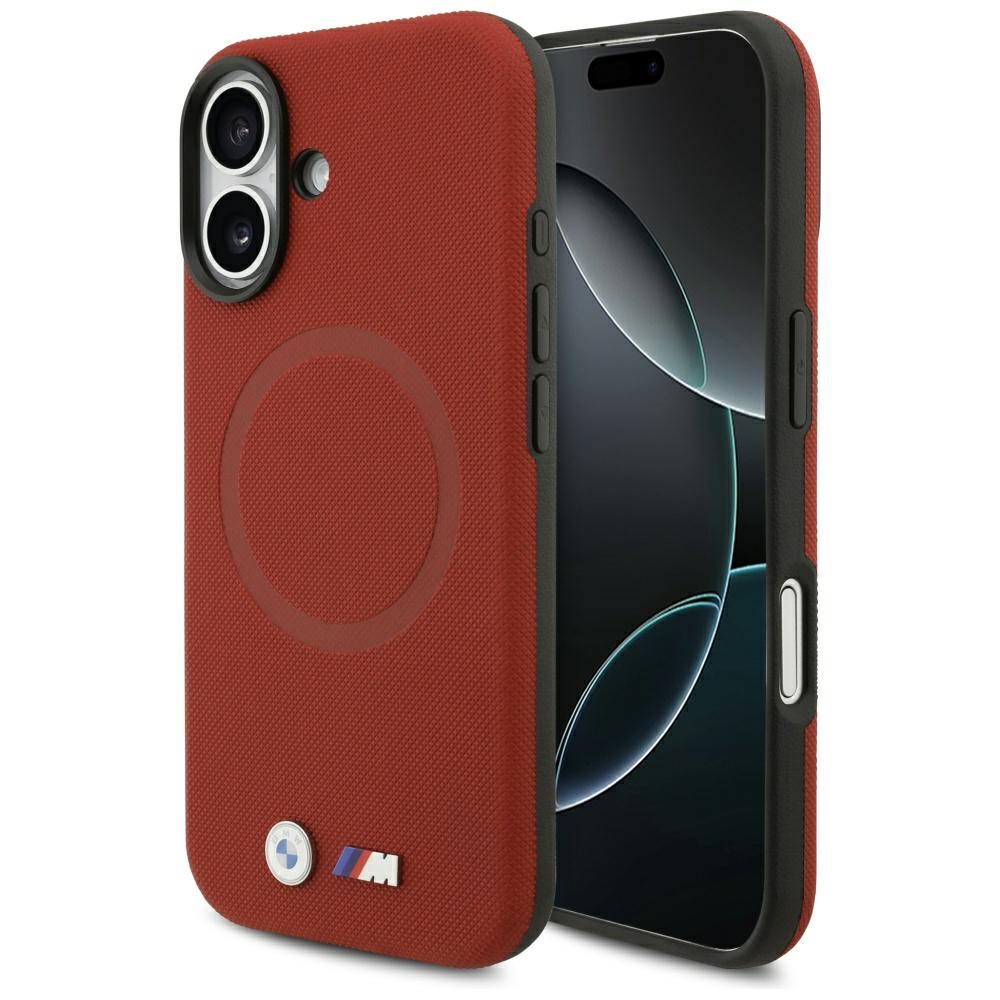 BMW IPhone 17 M FW Metal Logo MagSafe Case red