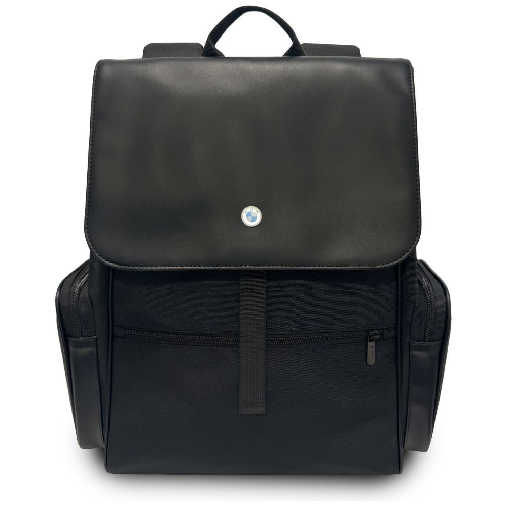 BMW Backpack Side Pockets Metal logo 15" black