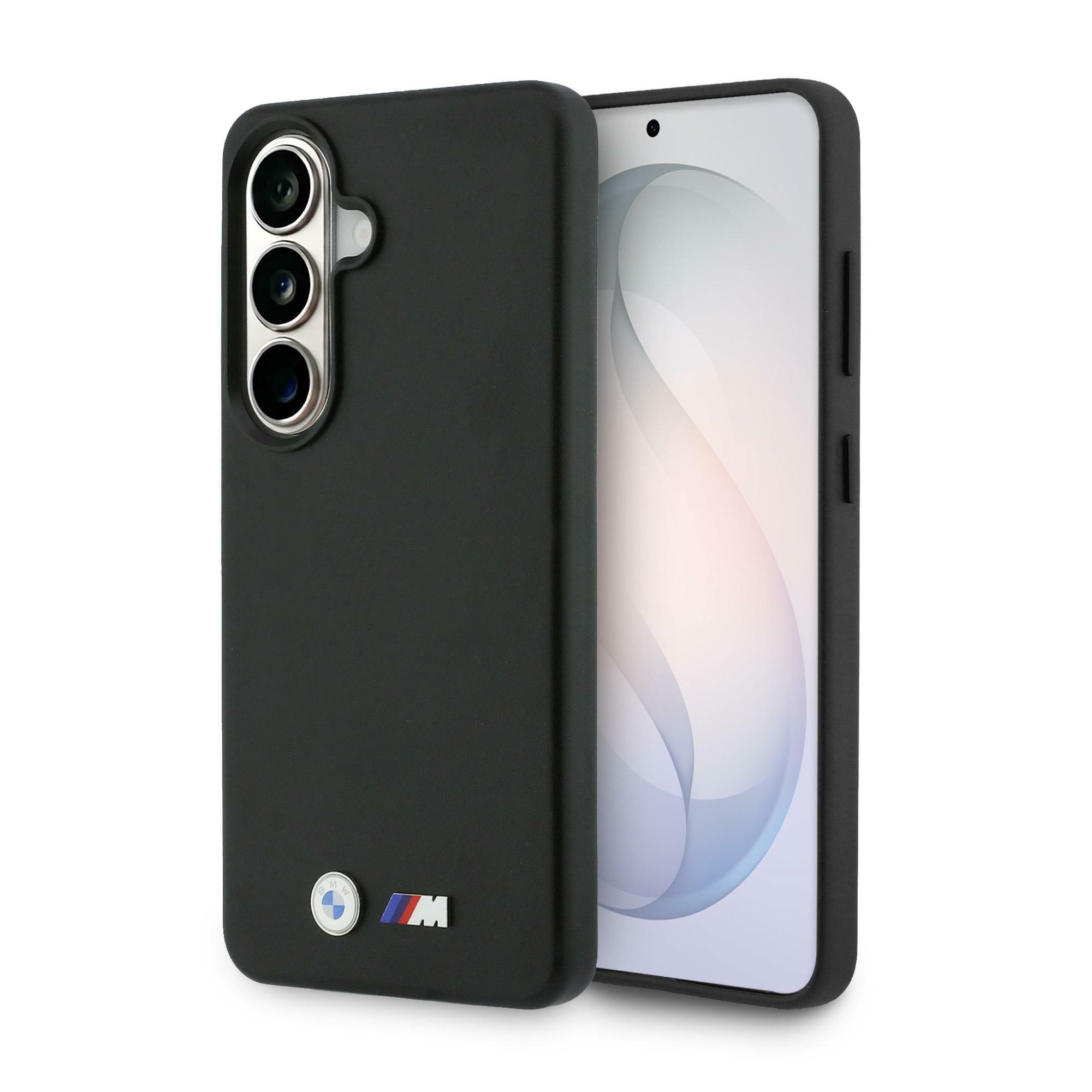 BMW Metal MagSafe Logo Case for Samsung Galaxy S26+ Black