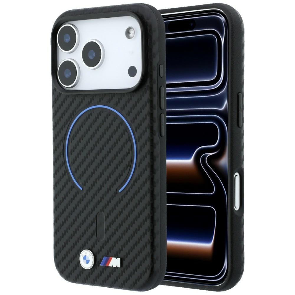 BMW M Carbon Printed Ring MagSafe Case for iPhone 18 Pro Max / 17 Pro Max black