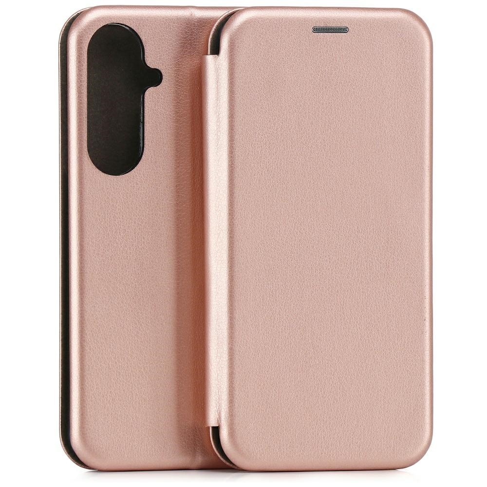 Beline Magnetic Book Case for Samsung Galaxy S26+ rose gold