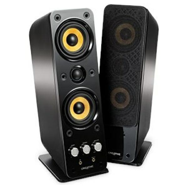 CREATIVE GigaWorks T40 Series II 2.0 Computer Speakers, Black/Black