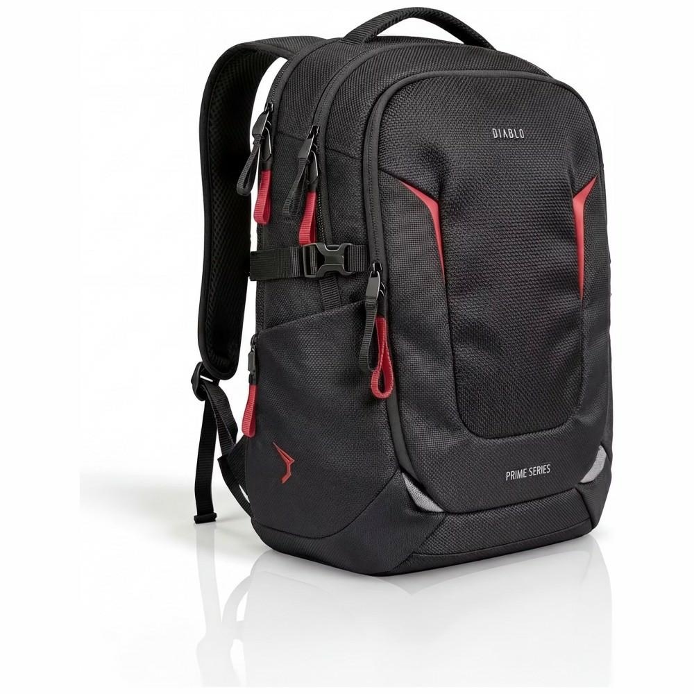 Diablo Chairs Diablo Chairs Prime black multi-functional laptop backpack
