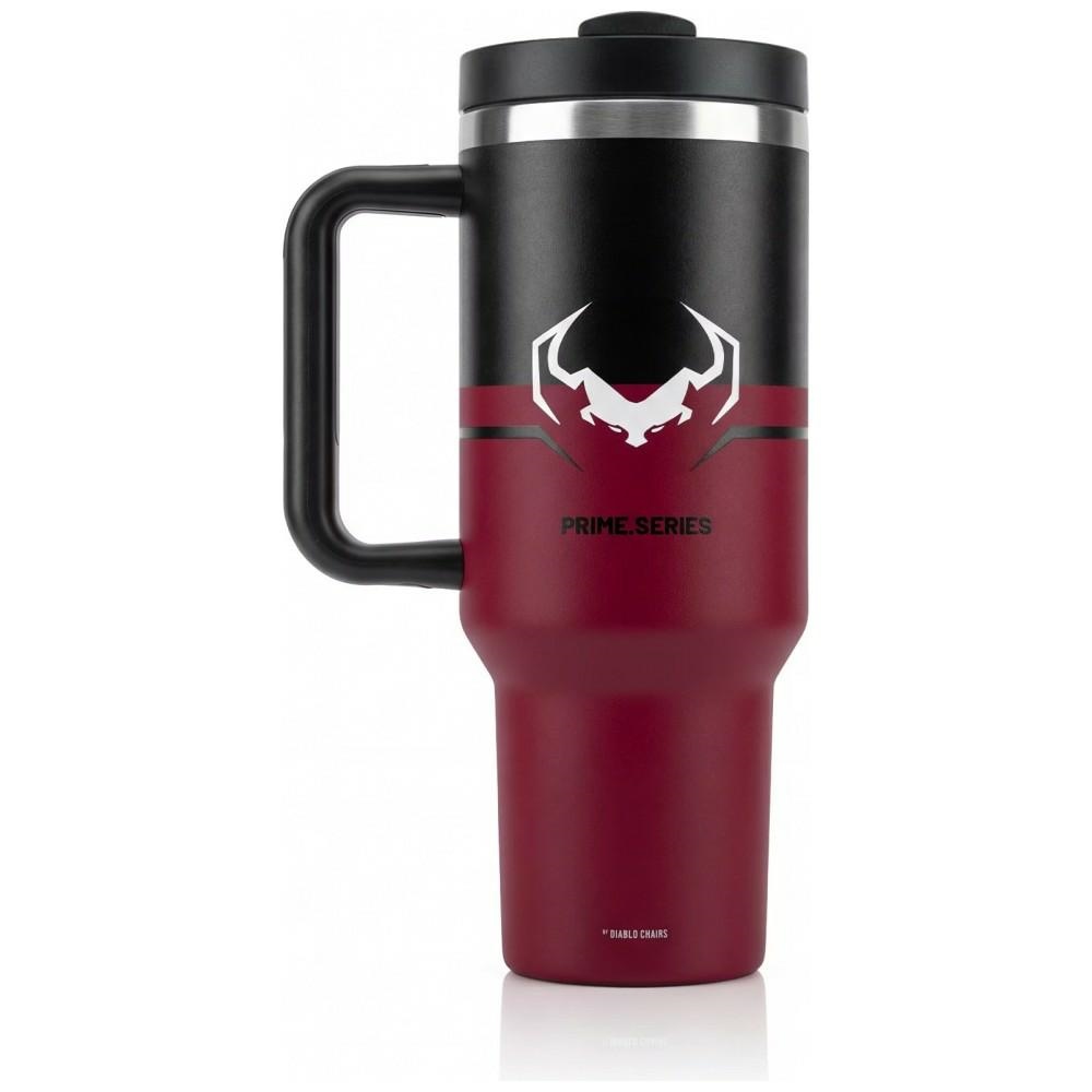 Diablo Chairs Diablo Bloody thermal mug with handle, red