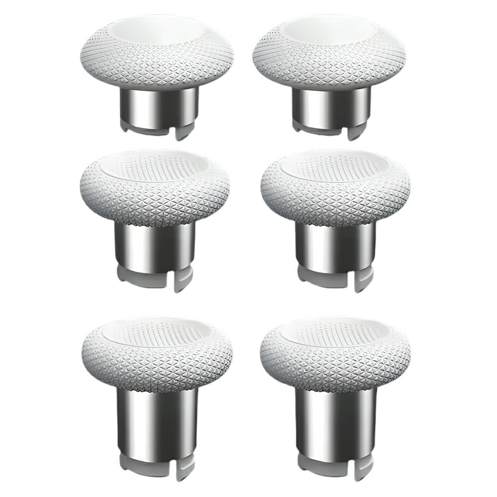 Flydigi Apex 5 Joystick Set - White, 6 pieces.