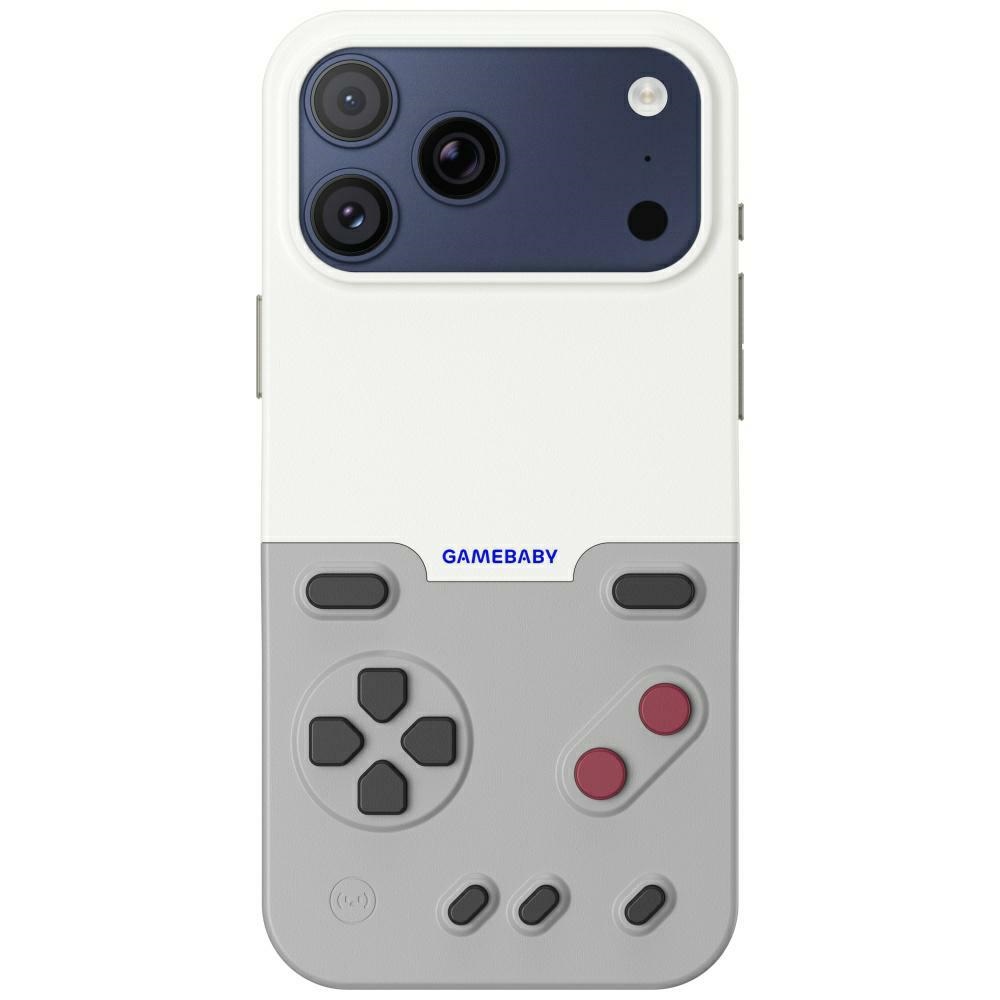 GAMEBABY Case with controller for iPhone 17 Pro / 18 Pro grey