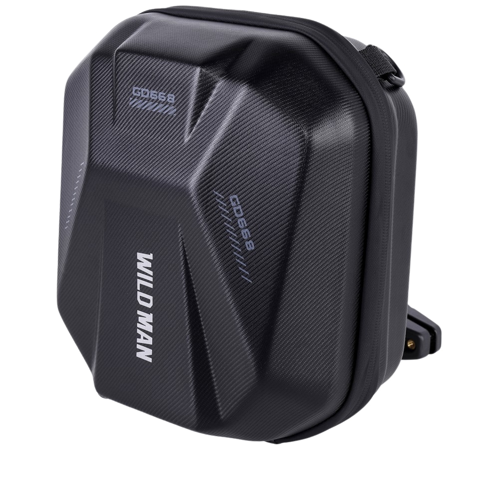 Wildman GD668 4L rear seat bag for electric bicycle, black