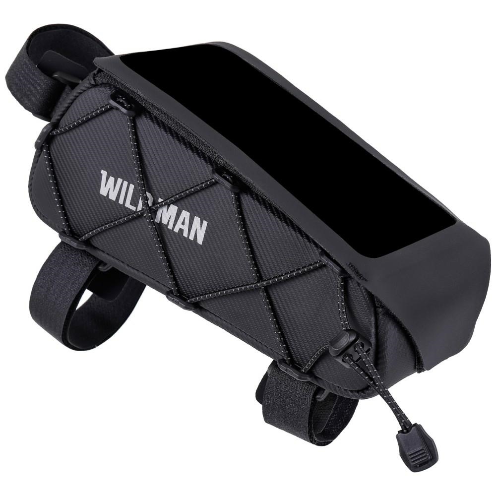 Wildman GX100 bicycle case/mount frame bag, black