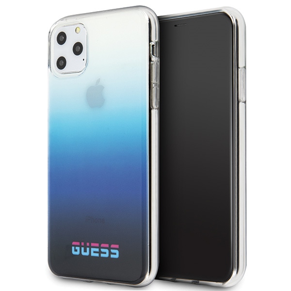 GUESS GUHCN58DGCNA iPhone 11 Pro blue/gradient blue hard case California