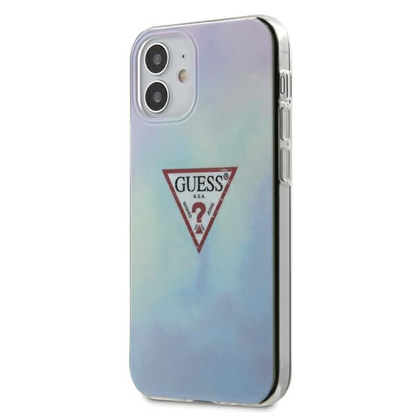 GUESS GUHCP12SPCUMCGC02 iPhone 12 mini 5.4" blue hardcase Tie AND Dye Collection