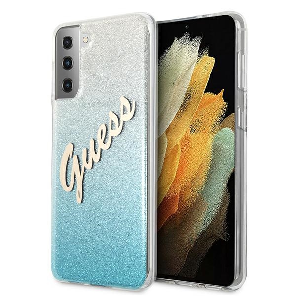 GUESS GUHCS21MPCUGLSBL S21+ G996 blue hardcase