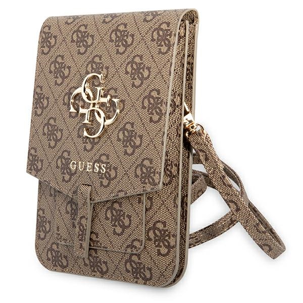 GUESS Handbag GUWBG4GFBR brown / brown 4G Big Logo