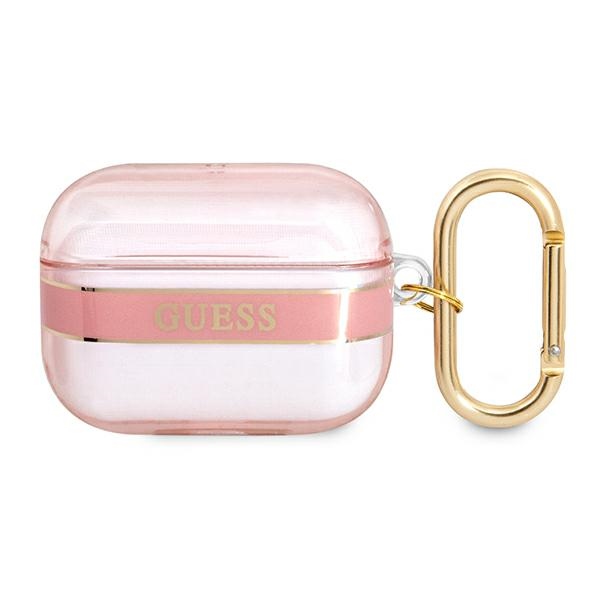 GUESS GUAPHHTSP AirPods Pro Cover Pink Strap Collection