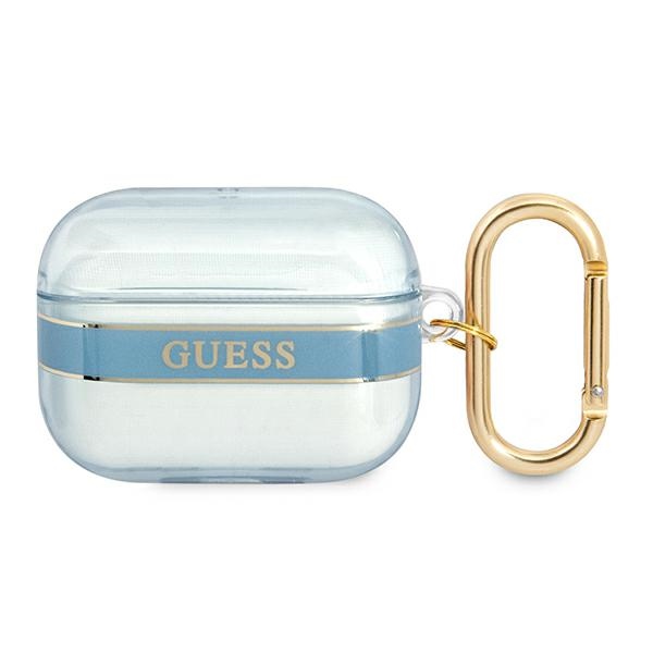 GUESS GUAPHHTSB AirPods Pro Cover Navy Blue/Blue Strap Collection