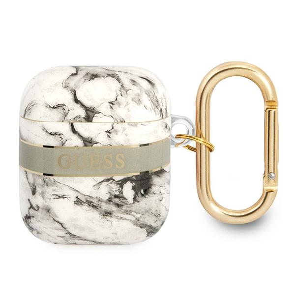 GUESS GUA2HCHMAG AirPods 1/2 cover grey Marble Strap Collection