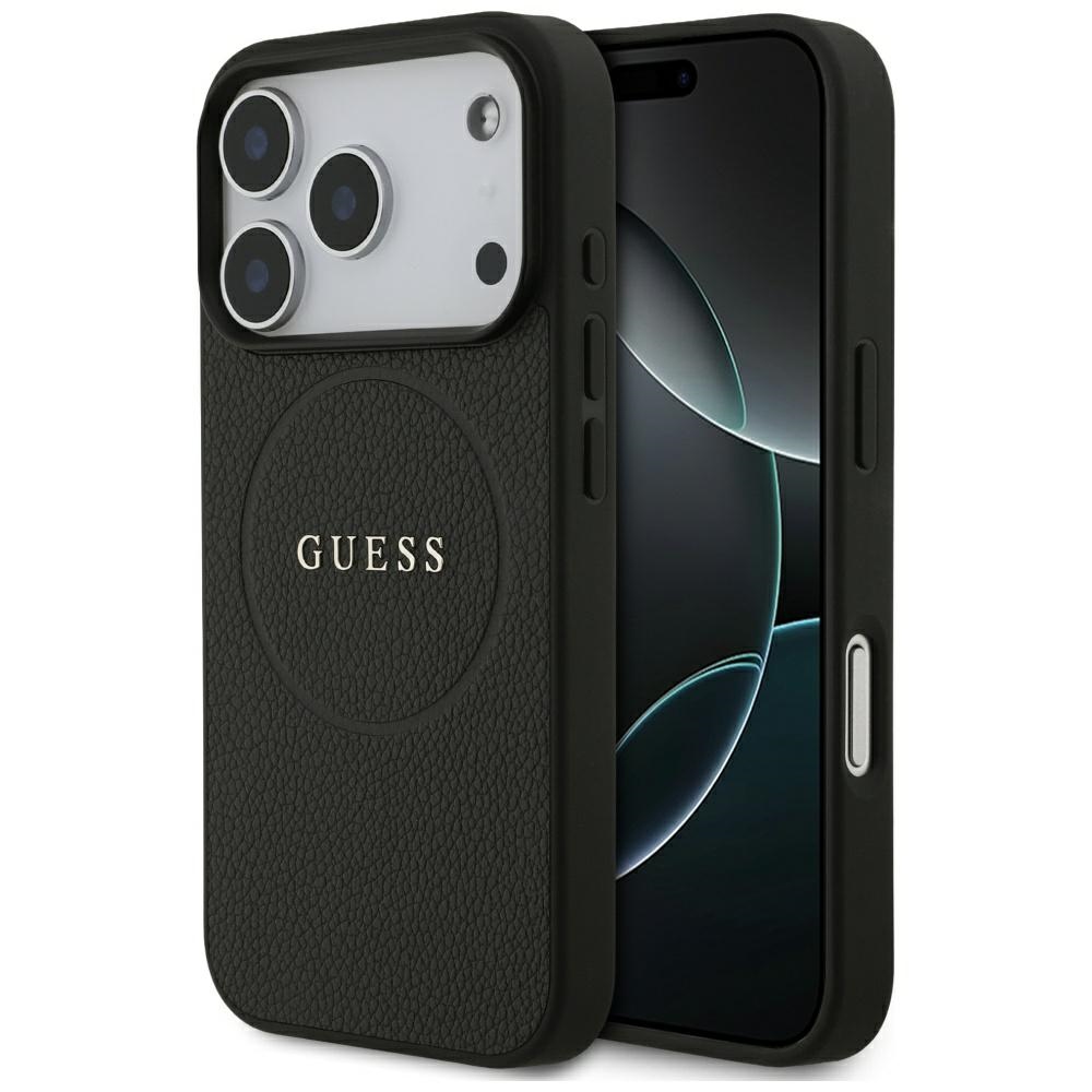 GUESS Grained Ring MagSafe Case for