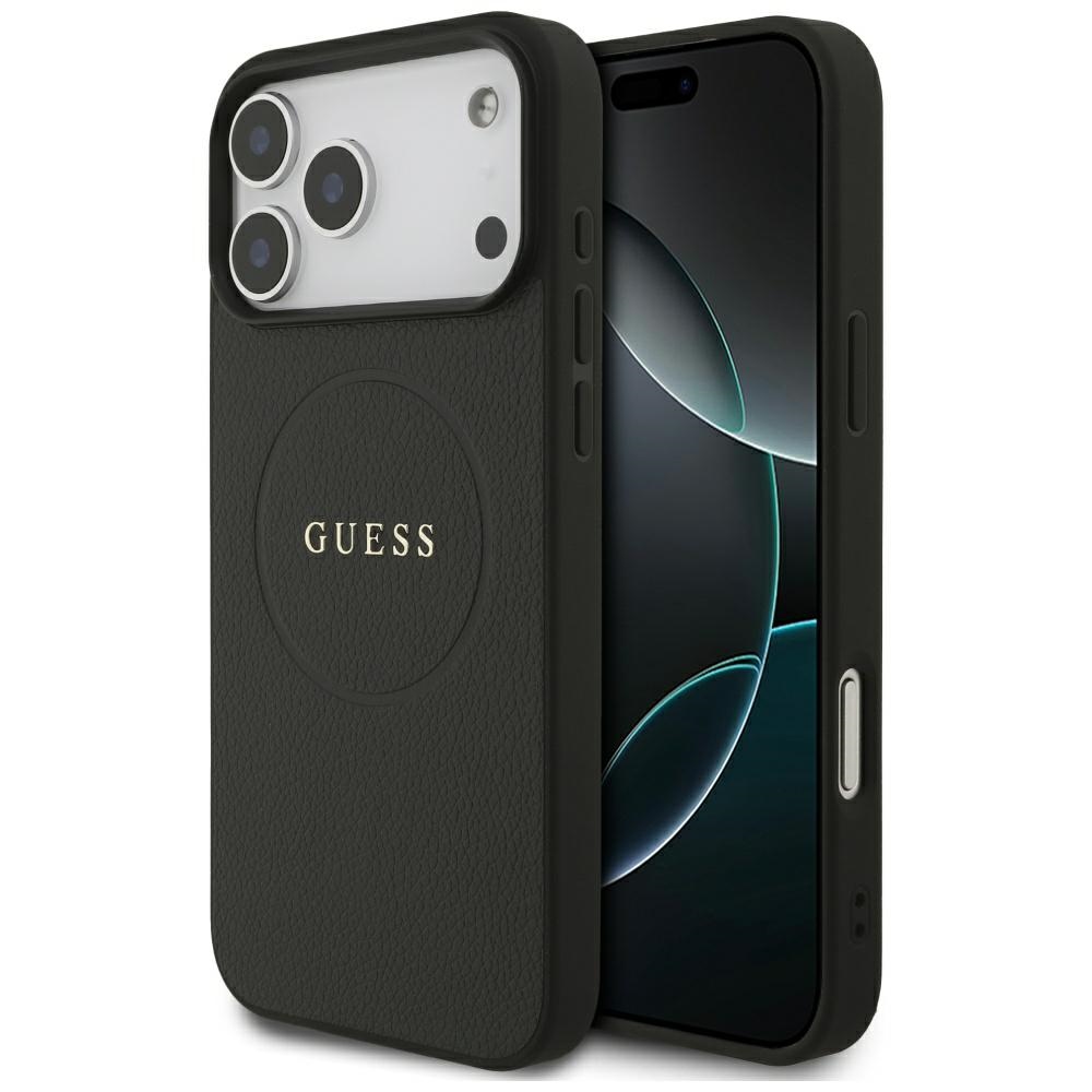 GUESS Grained Ring MagSafe Case for