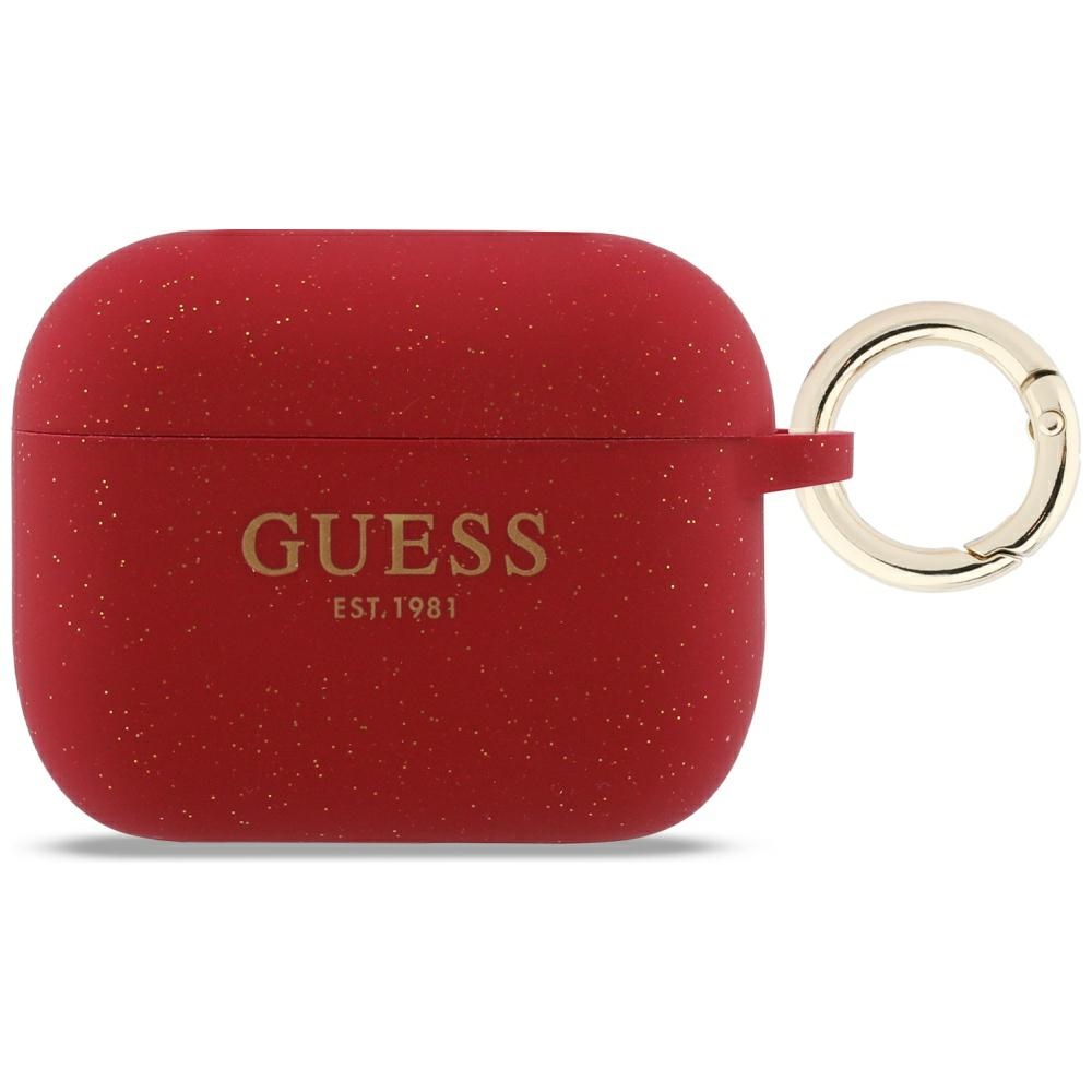 GUESS Glitter Silicone Ring Case for