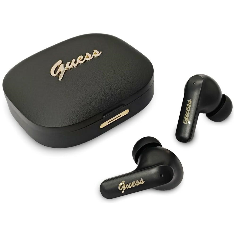 GUESS TWS Script Metal Logo Earbuds