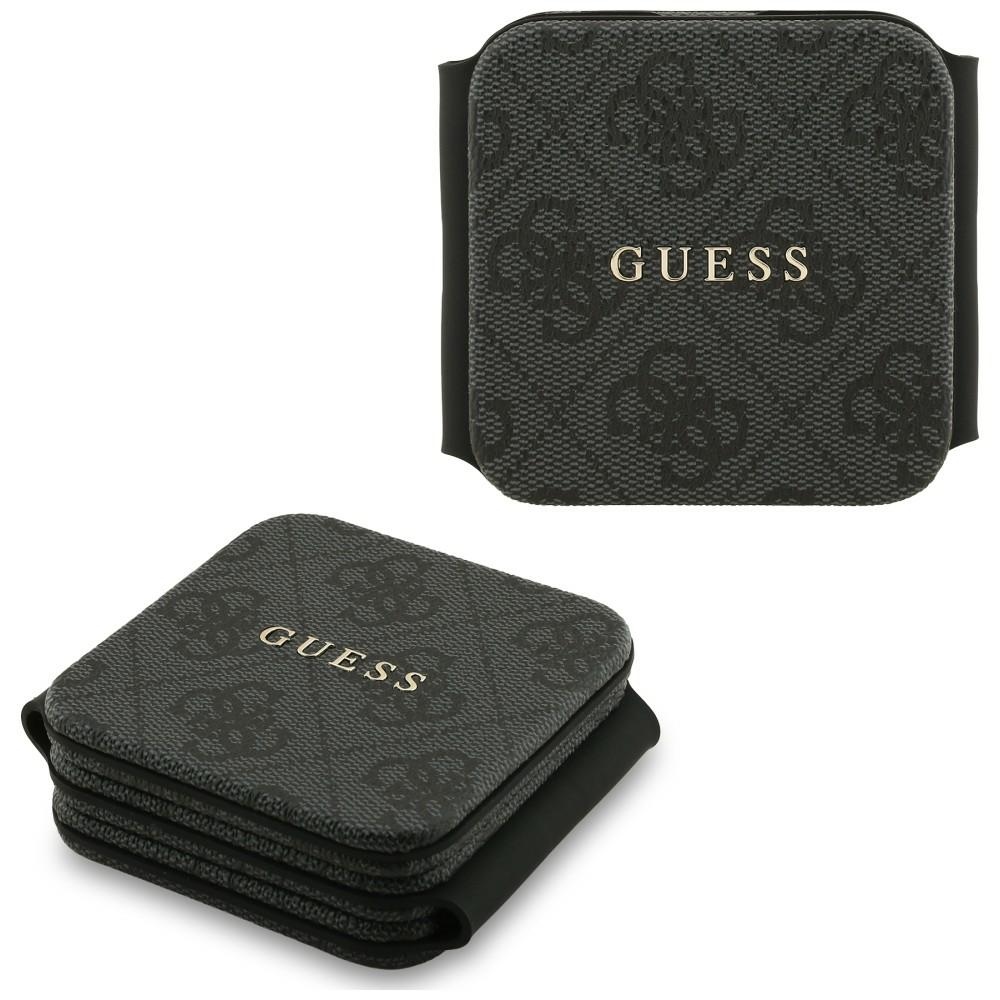 GUESS 3-in-1 Wireless Charger 4G 15W MagSafe Black