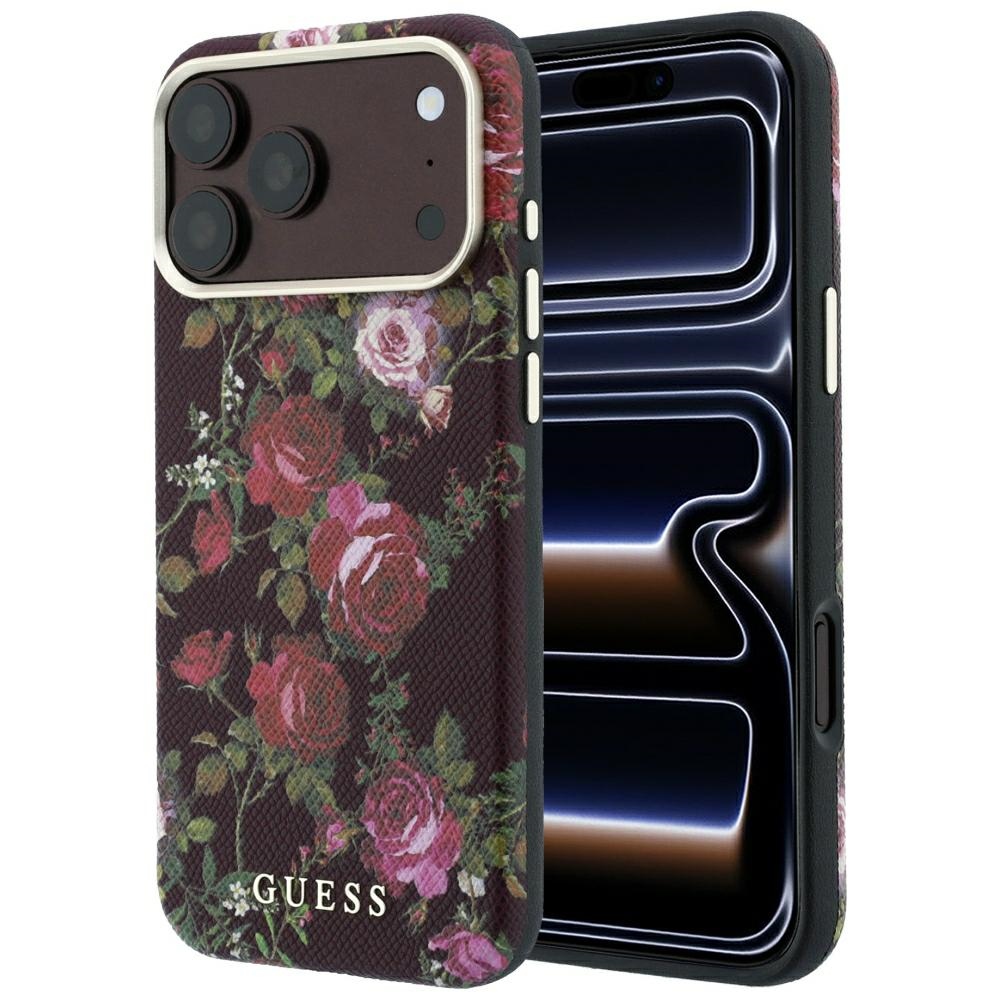 GUESS Blossom Roses Print MagSafe Case