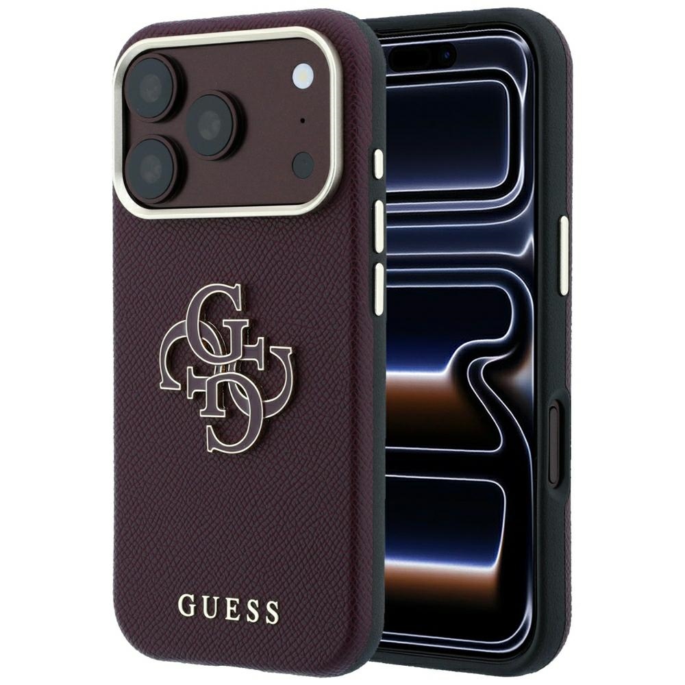 GUESS Grained AND Big Resin Logo