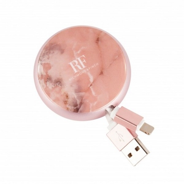 Richmond AND Finch uSB-C/Micro pink marble