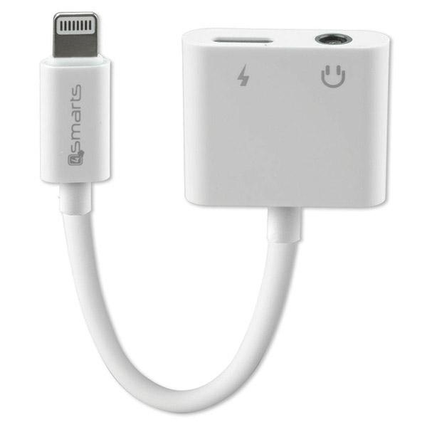 4smarts Lightning Audio Cable Charger Splitter