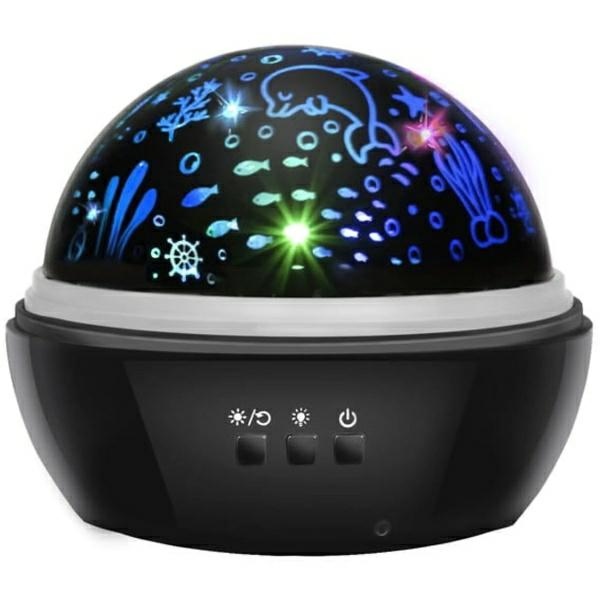 Iso Trade Nightstand projector lamp blackLP16857