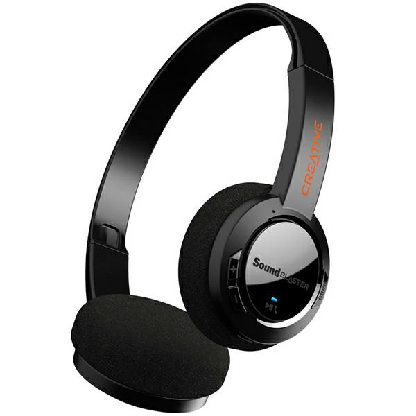 CREATIVE JAM V2 Sound Blaster Wireless Headphones - Black/Black - Bluetooth 5.0