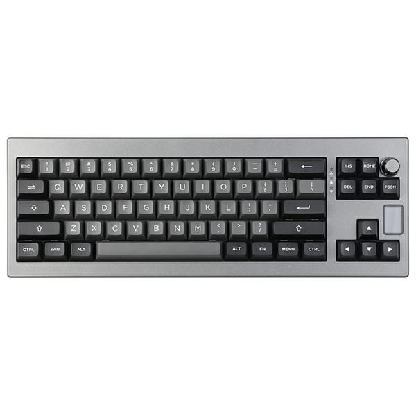 Epomaker Shadow-X Flamingo Switch Mechanical Keyboard black/silver/black-silver