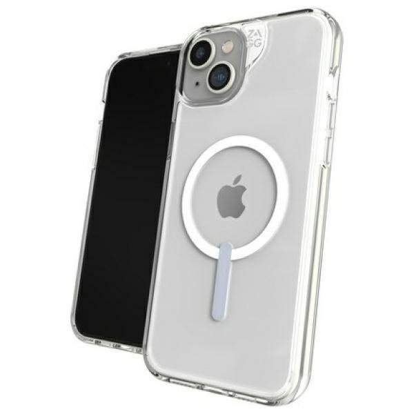 Zagg Crystal Palace Case for iPhone 14 Plus / 15 Plus – Transparent/Clear
