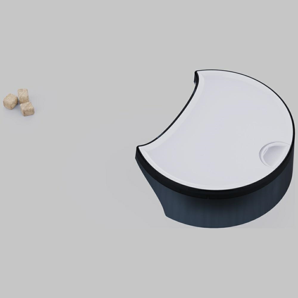 Enabot ROLA PetPal dog/cat feeder/waterer Black